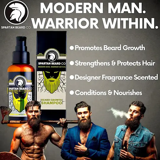 𝗦𝗣𝗔𝗥𝗧𝗔𝗡 𝗕𝗘𝗔𝗥𝗗™ Shampoo