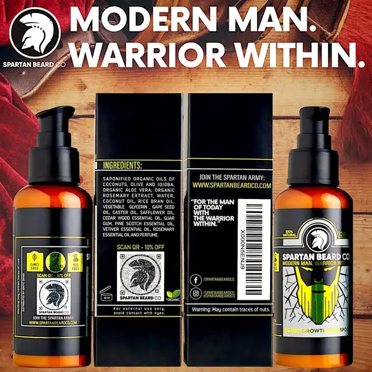 𝗦𝗣𝗔𝗥𝗧𝗔𝗡 𝗕𝗘𝗔𝗥𝗗™ Shampoo