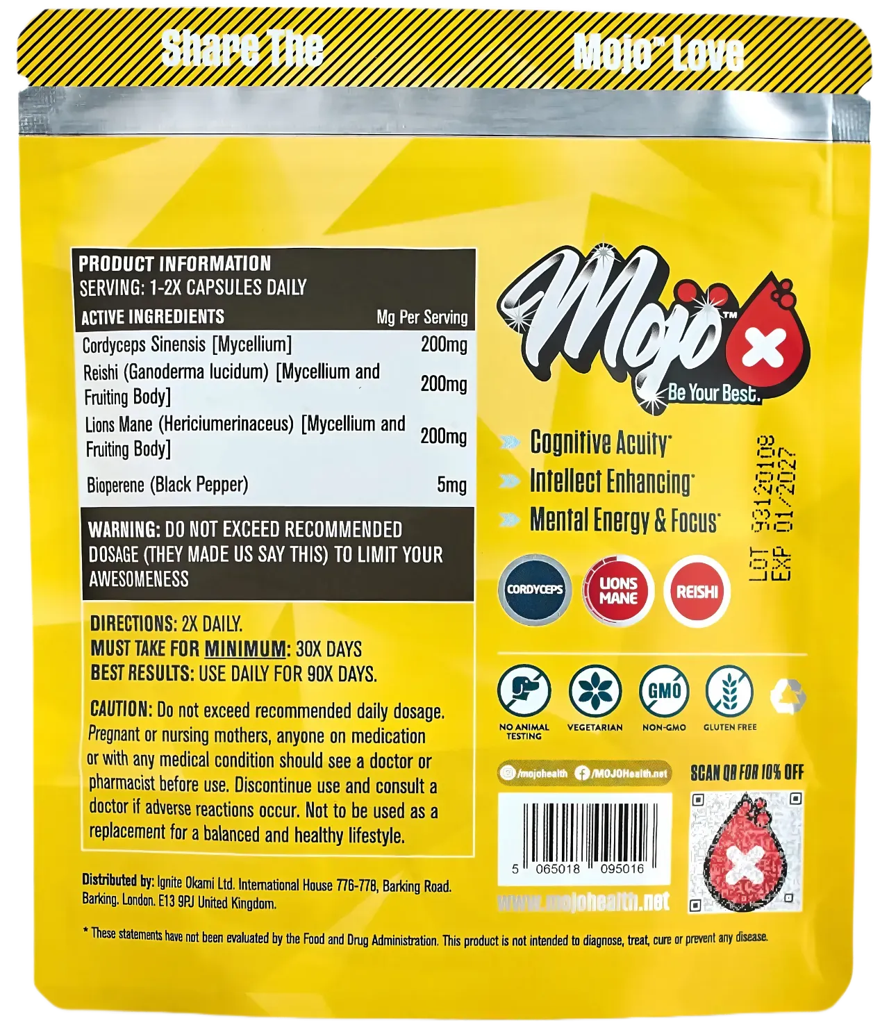 MOJO™ LIONS MIND