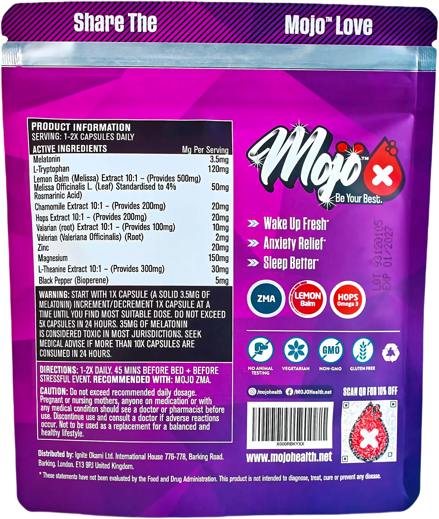 MOJO™ RECHARGE Capsules